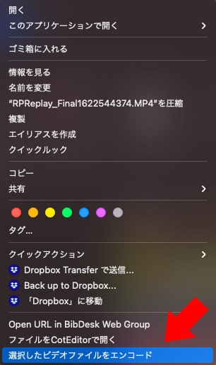 音声ファイルの抽出
